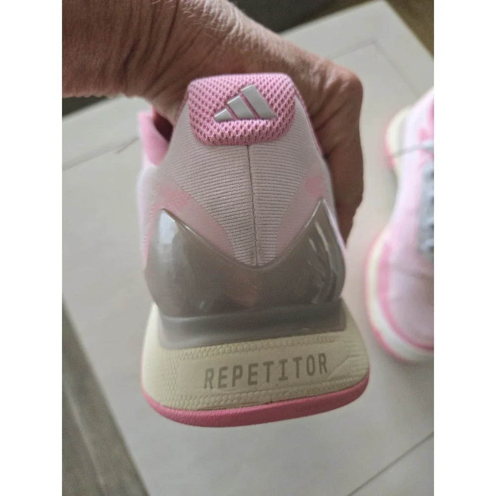 Adidas Avacourt 2 (IH0510) Lucid Pink Champagne Metallic Women's Sz 9.5 Shoes